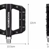 Rockbros 2017-12CBK Nylon Bicikli Pedálkészlet - Fekete - 1. kép
