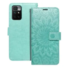 MEZZO fliptok Xiaomi Redmi 10 / 10 2022 mandala zöld tok