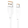 HOCO kábel USB-A - Type-C Force Power Delivery 100W X93 1m fehér - 0. kép