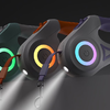 Rojeco kutya automata póráz LED 5 m (lila) - 1. kép