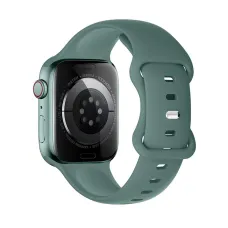 HOCO szilikon szíj Apple Watch 38 / 40 / 41 mm WA15 fenyőzöld