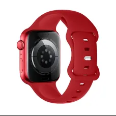 HOCO szilikon szíj Apple Watch 38 / 40 / 41 mm WA15 meggypiros