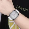 HOCO szilikon szíj Apple Watch 42/44/45/49 mm WA15 fehér - 0. kép