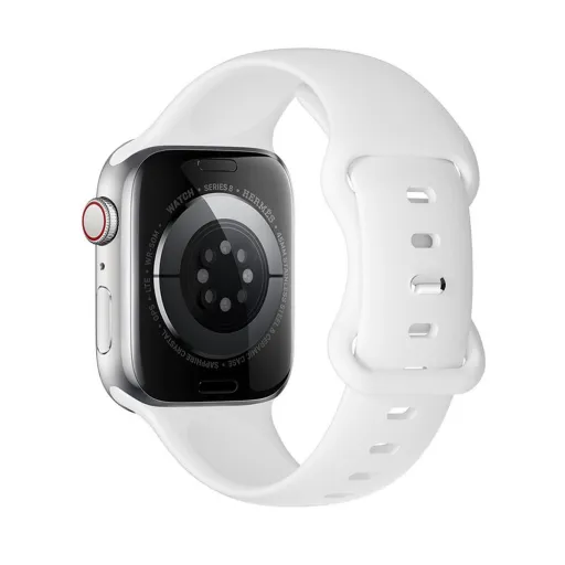 HOCO szilikon szíj Apple Watch 42/44/45/49 mm WA15 fehér