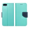 FANCY fliptok iPhone 6/6S-re menta/tengerészkék tok - 0. kép