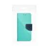 FANCY fliptok iPhone 6/6S-re menta/tengerészkék tok - 1. kép