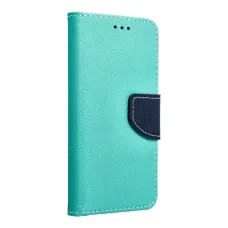 FANCY fliptok iPhone 6/6S-re menta/tengerészkék tok