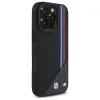 BMW M Meshed Tricolor Stripes MagSafe tok iPhone 16 Pro - Fekete - 2. kép