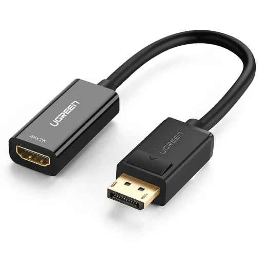 Ugreen HDMI - DisplayPort átalakító adapter 1080p 60Hz 12 bit fekete (40362)