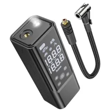 HOCO vezeték nélküli hordozható légpumpa 5000mAh ZP7 fekete