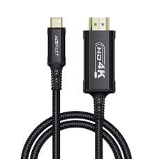 Acefast C1 USB-C/HDMI Videó Kábel 4K 60Hz HDR 1.8m - Fekete