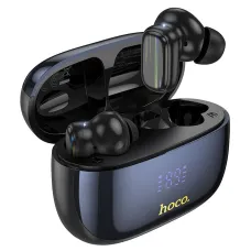 HOCO vezeték nélküli fülhallgató bluetooth TWS ANC + ENC EQ20 fekete,