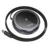 HOCO vezeték nélküli töltő visszahúzható kábellel Type C kompatibilis MagSafe és APPLE Watch 15W CQ18 fém szürke - 2. kép