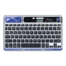 Dux Ducis Klávesnica (CK Séria) Bezdrôtová pre Notebook / Tablet / Telefón - Priehľadná Dux Ducis Klávesnica (CK Séria) Bezdrôtová pre Notebook / Tablet / Telefón - Priehľadná