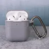 Szénszálas tok AirPods 4-hez ANC-vel szürke - 4. kép