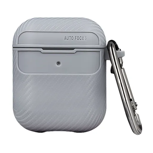 Karbon tok AirPods 4 szürke tok