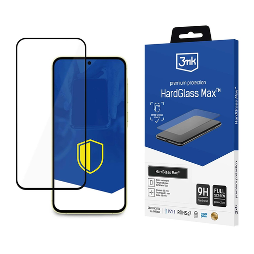 9H 3mk HardGlass Max™ üvegfólia Xiaomi 13-ra 9H 3mk HardGlass Max™ üvegfólia Xiaomi 13-ra