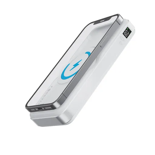 Forever vezeték nélküli powerbank MATB-300 10000 mAh 3in1 fehér