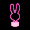 Neon LED állványon NYUSZI rózsaszín USB-C FSC-10 Forever Light - 0. kép