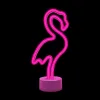 Neon LED állvánnyal FLAMINGO rózsaszín USB-C FSC-11 Forever Light - 1. kép