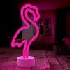 Neon LED állvánnyal FLAMINGO rózsaszín USB-C FSC-11 Forever Light - 4. kép