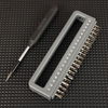 Deli Tools EDL241041 precíziós csavarhúzó készlet, 41 db - 2. kép