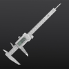 Vernier tolómérő Deli Tools EDL91200, 0-200mm, ± 0,01mm - 1. kép