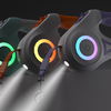 Rojeco Automatikus Póráz LED 5 m (fehér és narancssárga) - 1. kép