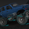 Távirányítós autó 1:14 Double Eagle (kék) Jeep Crawler Pro E340-003 - 4. kép