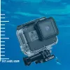 Tech-protect Ga200 Vízálló Tok Gopro Hero 5 / 6 / 7 áttetsző - 1. kép