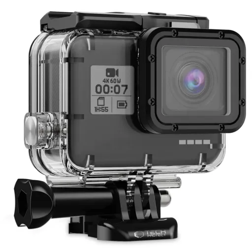 Tech-protect Ga200 Vízálló Tok Gopro Hero 5 / 6 / 7 áttetsző