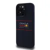 Red Bull Szilikon Vízszintes Logo MagSafe tok iPhone 15 Pro Max Navy - 0. kép