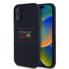 Red Bull Szilikon Vízszintes Logó MagSafe iPhone 16 tok Navy tok