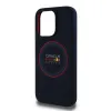 Red Bull Silicone Red Ring MagSafe tok iPhone 16 Pro-hoz Navy - 3. kép