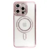 Bling MagSafe tok iPhone 16 Pro Max pink tok - 1. kép