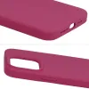 Raspberry színű Silicone Lite tok Samsung Galaxy S24 Ultra-hoz - 3. kép