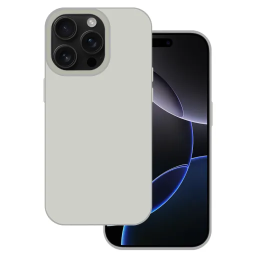 Tel Protect Szilikon Prémium tok iPhone 16 Pro Max titanium