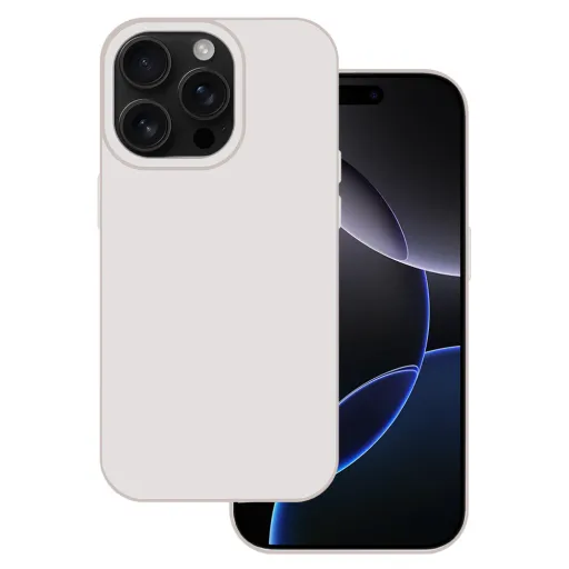 Tel Protect Szilikon Prémium tok iPhone 16 Pro púder