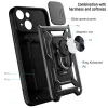 iPhone 16e Slide Camera Armor tok fekete - 1. kép