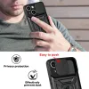 iPhone 16e Slide Camera Armor tok fekete - 3. kép