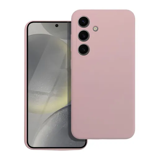 SILICONE 2mm tok MOTOROLA G55 5G-hez homok rózsaszín SILICONE 2mm tok MOTOROLA G55 5G-hez homok rózsaszín