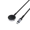 Tech-protect Mc01 Ultraboost Mágneses Töltő Type-c Kábel 120 Cm Apple Watch Fekete - 0. kép