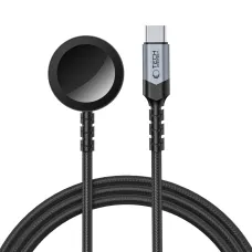 Tech-protect Mc01 Ultraboost Mágneses Töltő Type-c Kábel 120 Cm Apple Watch Fekete