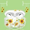 Kingxbar Spring AirPods Pro 1/2 tok Swarovski kristály díszítéssel Sunflowers - 3. kép