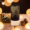 Karácsonyi üveglámpás FCL-20 fekete-arany L Forever Light - 1. kép