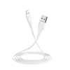 Borofone Cable BX18 Optimal - USB Lightning kábel - 2A 1 méter fehér - 0. kép