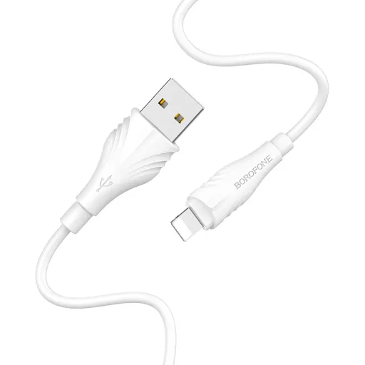 Borofone Cable BX18 Optimal - USB Lightning kábel - 2A 1 méter fehér