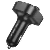 Borofone FM Transmitter BC59 Heroic MP3, Bluetooth - 2xUSB + Type C - fekete - 1. kép