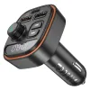 Borofone FM Transmitter BC59 Heroic MP3, Bluetooth - 2xUSB + Type C - fekete - 2. kép