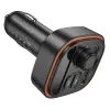 Borofone FM Transmitter BC59 Heroic MP3, Bluetooth - 2xUSB + Type C - fekete - 3. kép